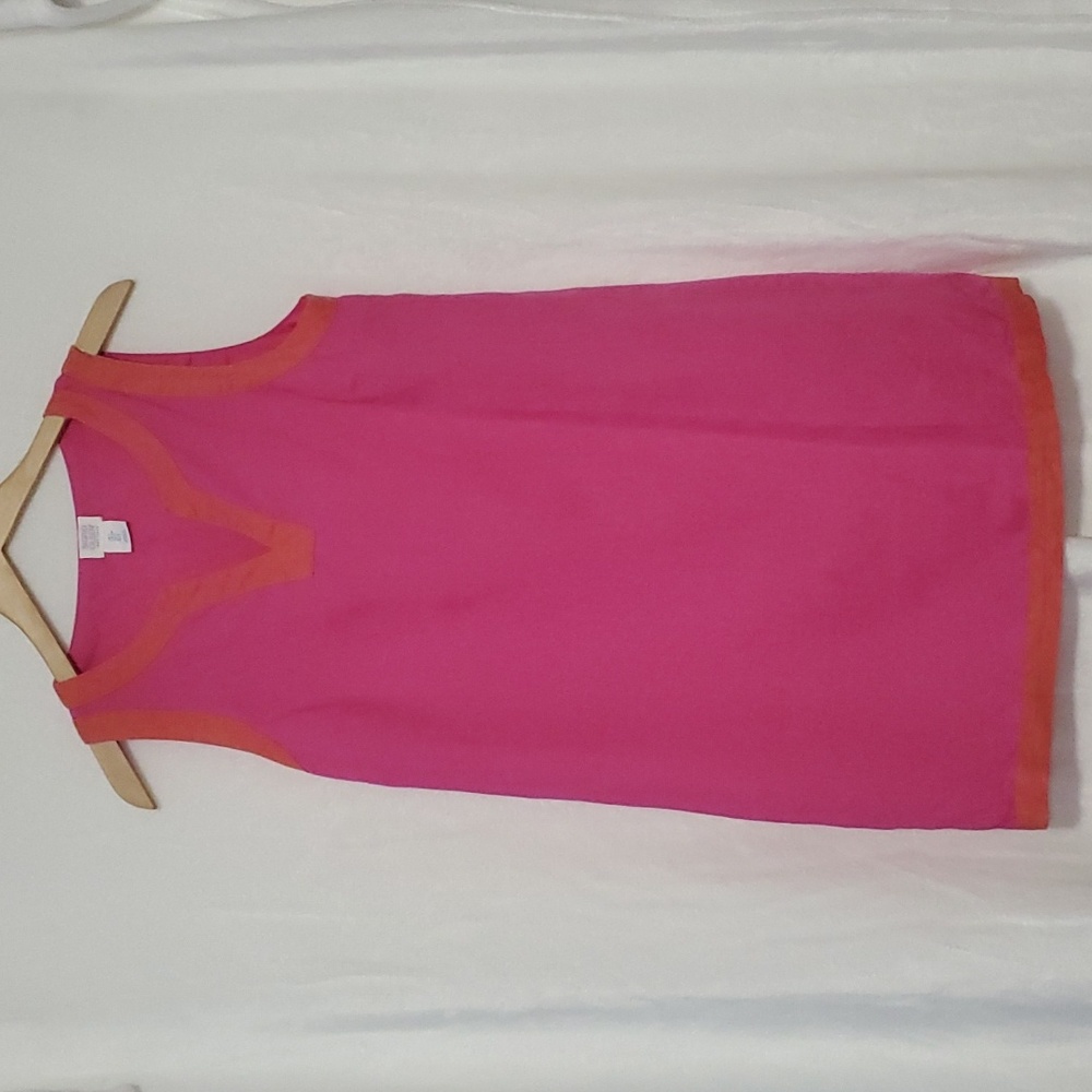 SIGRID OLSEN 100% Linen Sleeveless Dress Size S